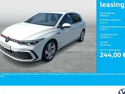 Gebraucht VW Golf VIII GTI 245 PS (180 kW) 2023 Weiß Limousine