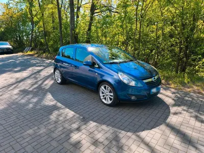 Gebraucht Opel Corsa 90 PS (66 kW) 2008 Blau Kleinwagen