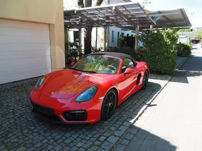 Usata Porsche Boxster GTS 330 CV (242 kW) 2015 Rosso Cabrio
