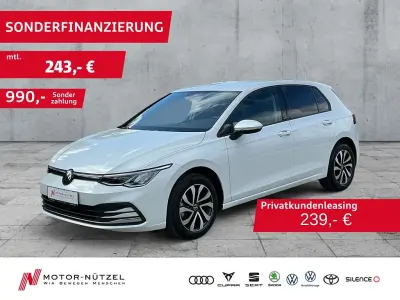 Brugt VW Golf VIII Active 110 HK (80 kW) 2021 Hvid Sedan