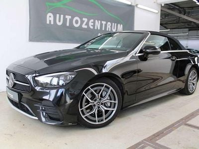 Second-hand Mercedes E300 AMG line 258 CP (189 kW) 2021 Negru Cabrio