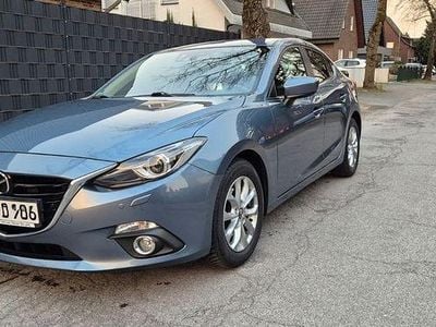 Gebraucht Mazda 3 Sports-Line 120 PS (88 kW) 2014 Blau Limousine