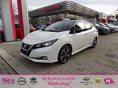 Gebraucht Nissan Leaf N-Connecta 110 kW (150 PS) 2021 Pearl whitebla (schwarz) Kleinwagen