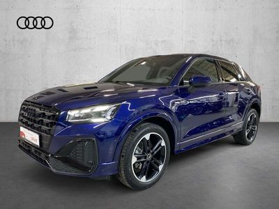 Gebraucht Audi Q2 S-Line 150 PS (110 kW) 2024 Blau (navarrablau metallic) SUV