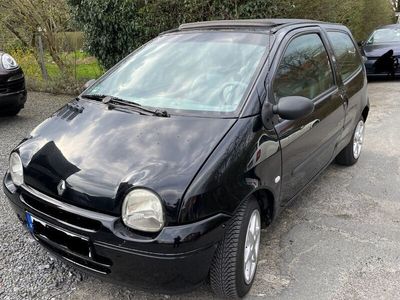 gebraucht Renault Twingo schwarz, Faltdach, Leder, Alu, TÜV neu