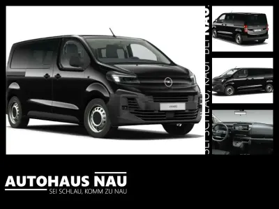 Neu Opel Vivaro-e Combi 179 PS (131 kW) 2026 Schwarz Van / Kleinbus