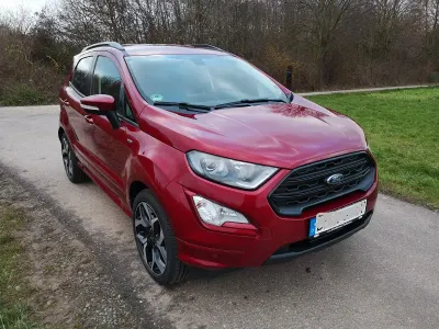 Brugt Ford Ecosport ST-Line 140 HK (102 kW) 2018 Rød SUV