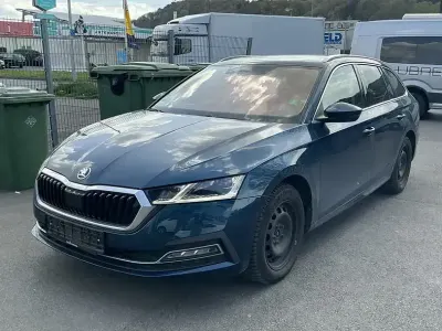 Brugt Skoda Octavia Ambiente 150 HK (110 kW) 2021 Blå Stationcar