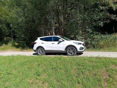 Gebraucht Hyundai Santa Fe Premium 200 PS (147 kW) 2018 Weiß SUV