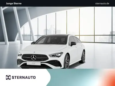 Gebraucht Mercedes CLA200 Shooting Brake 163 PS (119 kW) 2025 Polarweiß uni Kombi