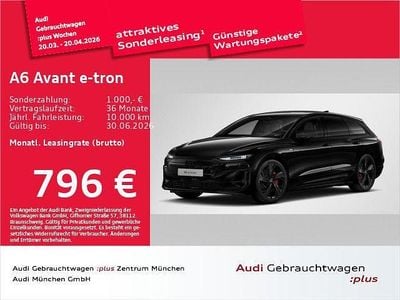 Gebraucht Audi A6 e-tron S-Line 314 kW (428 PS) 2025 Mythosschwarz metallic Kombi