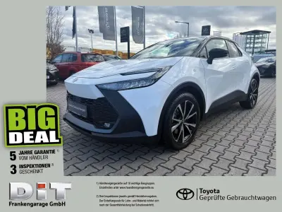 Gebraucht Toyota C-HR 223 PS (164 kW) 2025 Schneeweiß / mysticschwarz mic SUV