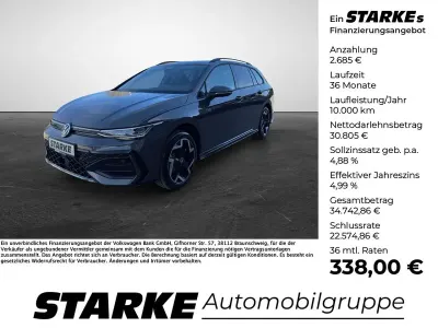 Ny VW Golf VIII R-line 150 HK (110 kW) 2026 Grå Stationcar