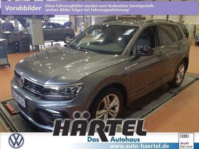 Indiumgrau (grey), metallic Gebraucht 2019 VW Tiguan Highline SUV | 23.900 € (Fairer Preis)