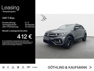 Gebraucht VW T-Roc R-line 150 PS (110 kW) 2022 Indiumgrau metallic SUV
