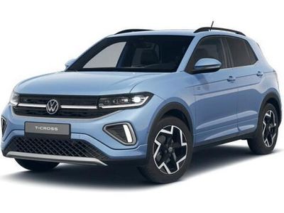 Blau (clear blue metallic) Neu 2026 VW T-Cross R-line SUV | 32.000 € (Etwas zu teuer)