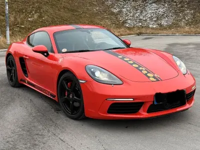 Gebraucht Porsche Cayman 349 PS (256 kW) 2016 Orange Coupé