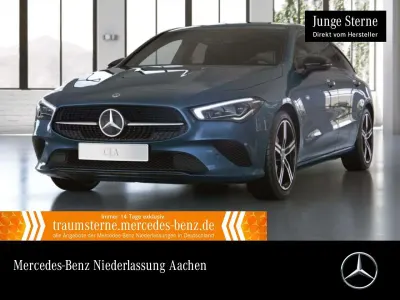 Gebraucht Mercedes CLA200 Progressive 163 PS (119 kW) 2023 Denimblau Coupé