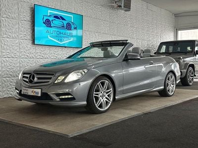Second-hand Mercedes E250 AMG line 204 CP (150 kW) 2012 Argintiu Cabrio