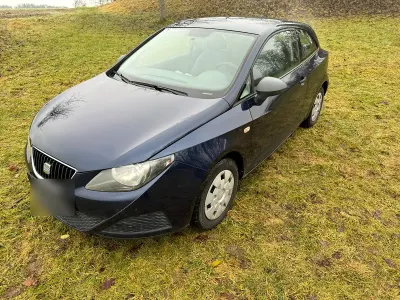 Gebraucht Seat Ibiza 69 PS (50 kW) 2009 Blau Kleinwagen