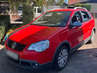 Gebraucht VW Polo Cross 101 PS (74 kW) 2007 Rot Kleinwagen