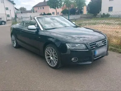 Używany Audi A5 Cabriolet 211 KM (155 kW) 2010 Czarny Kabriolet