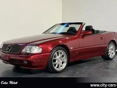 Gebraucht Mercedes SL500 306 PS (225 kW) 1999 Bernsteinrot  Cabrio