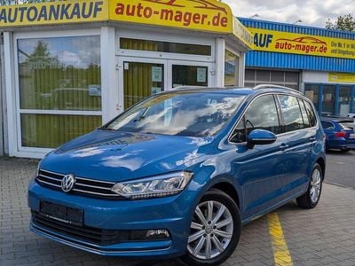 Usata VW Touran Highline 150 CV (110 kW) 2018 Blu Monovolume