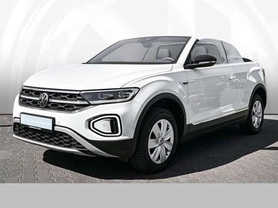 Gebraucht VW T-Roc Cabriolet Style 150 PS (110 kW) 2023 Weiß Cabrio
