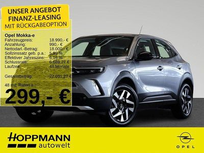 Quarz silber (metallic) Gebraucht 2022 Opel Mokka-e Elegance SUV | 18.990 € (Fairer Preis)