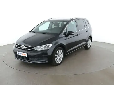 Gebraucht VW Touran Comfortline 150 PS (110 kW) 2018 Schwarz Van / Kleinbus