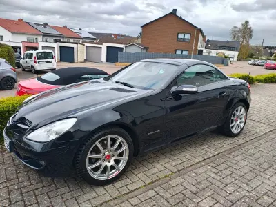 Gebraucht Mercedes SLK200 163 PS (119 kW) 2005 Schwarz Cabrio