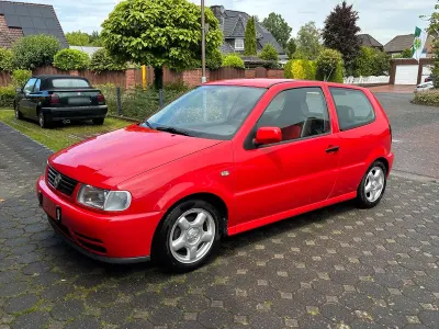 Gebraucht VW Polo Conceptline 60 PS (44 kW) 1996 Rot Kleinwagen