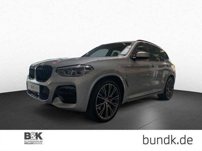 gebraucht BMW X3 X3 M40M40i LiveCPro StndHz DA+ H/K PA+ Pano AHK HUD Sportpaket Bluetooth Navi LED V