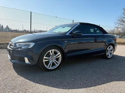 Gebraucht Audi A3 Cabriolet S-Line 150 PS (110 kW) 2017 Blau Cabrio