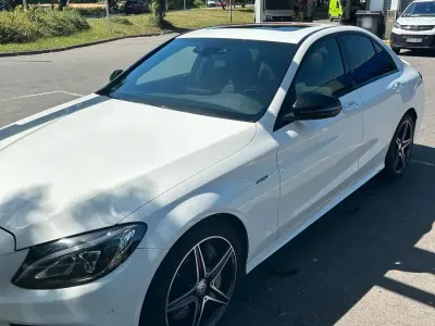 Gebraucht Mercedes C450 AMG AMG 367 PS (269 kW) 2016 Weiß Limousine