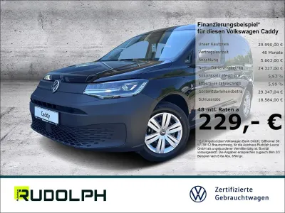 Gebraucht VW Caddy Basis 102 PS (75 kW) 2024 Schwarz Van / Kleinbus