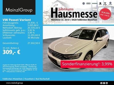 Gebraucht VW Passat Conceptline 150 PS (110 kW) 2023 Blanco nevada/gletscherweiß me Kombi