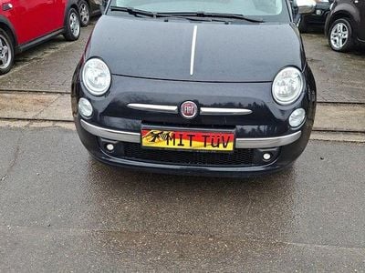 Gebraucht Fiat 500 Lounge 69 PS (50 kW) 2011 Schwarz Kleinwagen