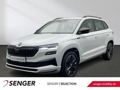 Gebraucht Skoda Karoq SportLine 190 PS (139 kW) 2024 Moon weiss perleffekt SUV