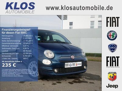Gebraucht Fiat 500C Dolcevita 69 PS (50 kW) 2022 Blau Cabrio
