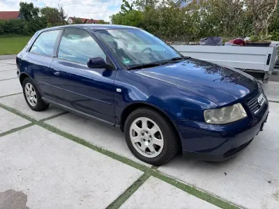 Gebraucht Audi A3 102 PS (75 kW) 2002 Blau Kleinwagen