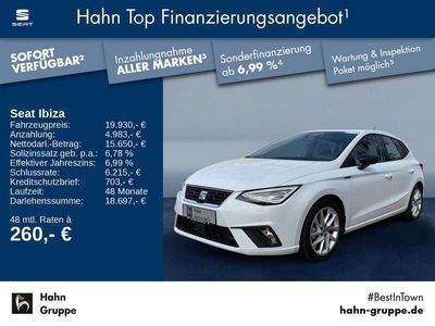 gebraucht Seat Ibiza FR 1.0TSI DSG LED PDC DAB Navi V-Cock…