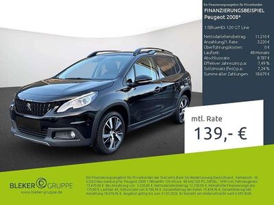 Usata Peugeot 2008 Allure 120 CV (88 kW) 2018 Nero SUV