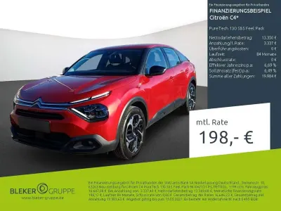 Gebraucht Citroën C4 Feel 131 PS (96 kW) 2023 Elixierrot (metallic) Limousine