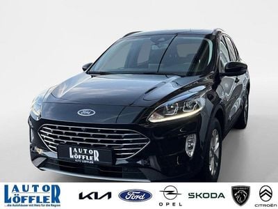 Gebraucht Ford Kuga Titanium 152 PS (111 kW) 2022 Obsidianschwarz (metallic) SUV