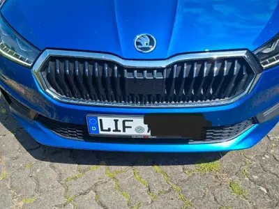 Gebraucht Skoda Fabia Tour 95 PS (69 kW) 2022 Blau Kleinwagen