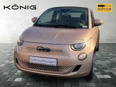 Second-hand Fiat 500e 86 kW (118 CP) 2023 Auriu Cabrio