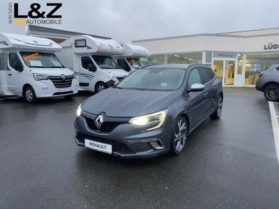 Titaniumgrau (metallic) Gebraucht 2017 Renault Mégane GrandTour GT Kombi | 14.980 € (Etwas zu teuer)