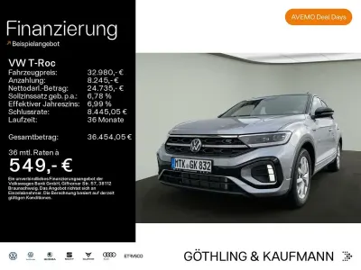 Gebraucht VW T-Roc R-line 190 PS (139 kW) 2025 Silber SUV